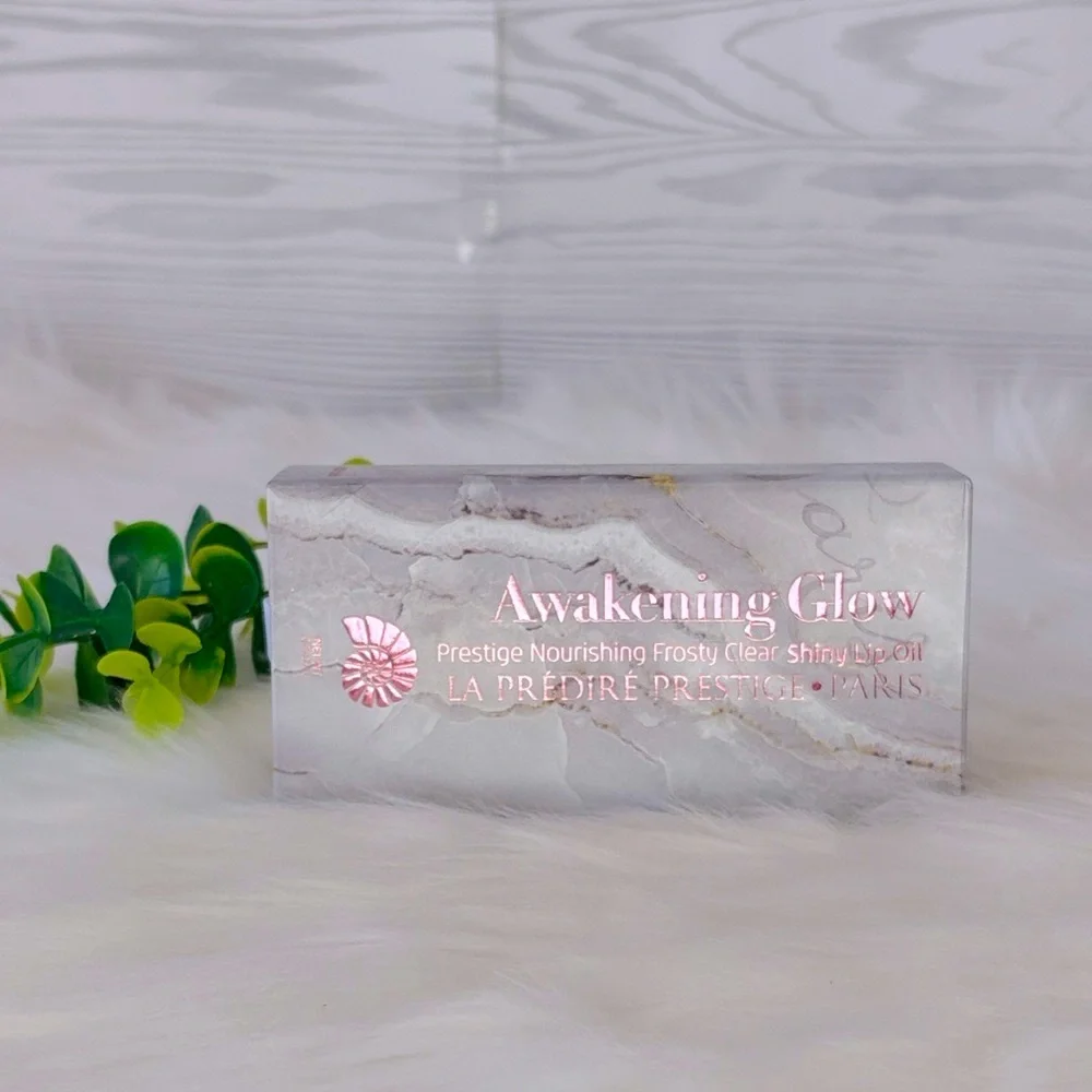 Awakening Glow Prestige Nourishing Frosty Clear Shiny Lip Oil